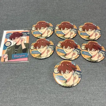 망각 배터리 망바 치하야 슌페이 Day-off 캔뱃지 금박 클리어 카드