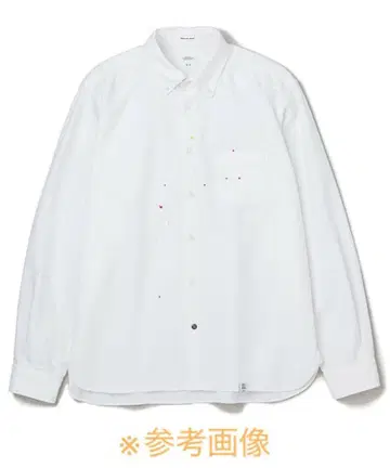 BEDWIN 페인트 가공 옥스퍼드 셔츠