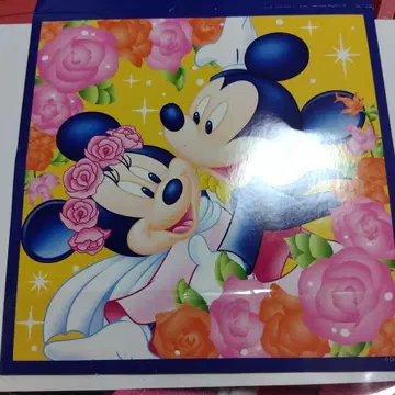 미키마우스 미니 마우스 타월 디즈니 제1생명 새상품 셔닐 직조