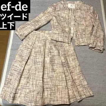 ef-de 에프데 트위드 셋업 상하의 울