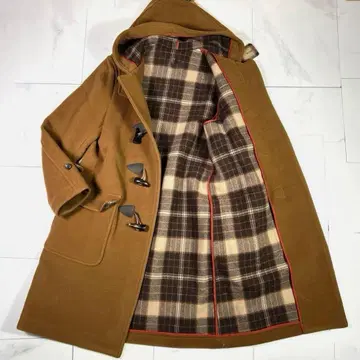 새상품급 폴 스튜어트 더플 코트 카멜 L