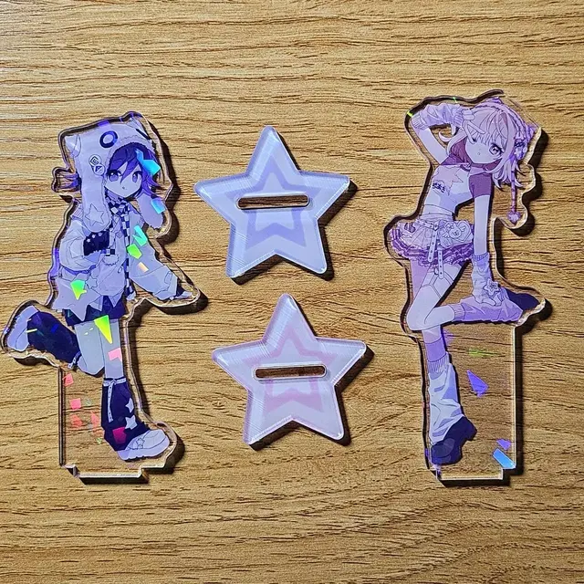 단간론파 오마 나나미 Y2K 아크릴스탠드 굿즈 비공굿