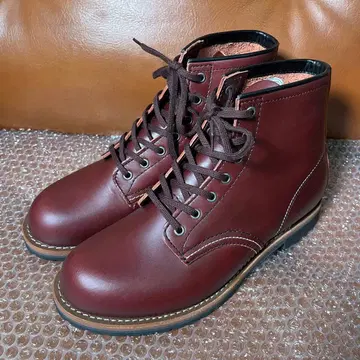 레어 미사용 부츠 버건디 SANTABARBARA POLO 25.5