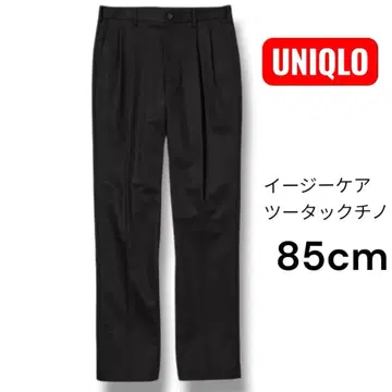 새상품급 UNIQLO 유니클로 이지케어 투 턱 치노 85