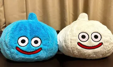 드래곤 퀘스트 AM 커다란 복슬복슬 봉제 인형 슬라임 & 슬라임 스노우