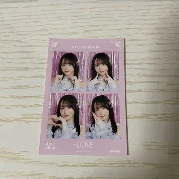 노구치 이오리 4컷 포토카드 vol.1 이코럽 =LOVE 4cut