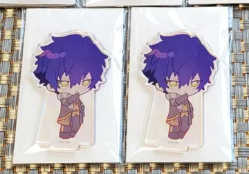 앙스타 애니카페 아크릴 스탠드 스타포니 사자나미 쥰 2점