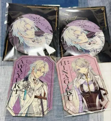 거품의 유크로니아 AGF 캔뱃지 스티커 담설