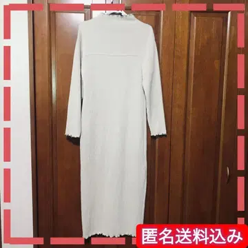 로리즈팜 앤 도트 파이핑 멜로우 롱 원피스 여성용