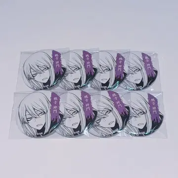 도원암귀 TSUTAYA 캔뱃지 모모데라 신몬 8점