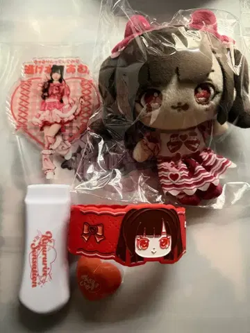 큐루링 해봐 신기루 아뮤 야외 콘서트 플레이트 응원봉 봉제 인형