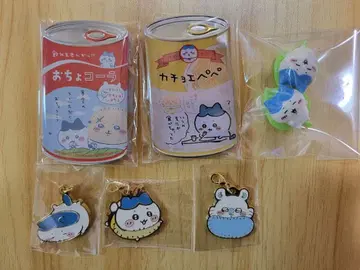 치이카와 (먼작귀) 메탈 참 컬렉션 2 & mitamemo 캔 배지 2