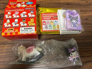 산리오 시크릿 목마 마스코트 부적 쿠로미 십이지신 길운 2개 세트