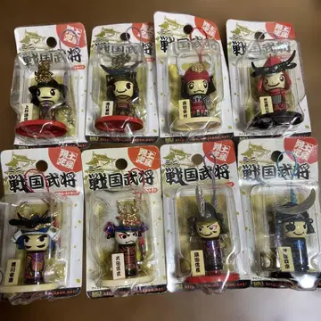 미니 전국 무장 피규어 스트랩 포함