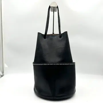 레어 J&M DAVIDSON 미니 데이지 핸드백 스터드 블랙