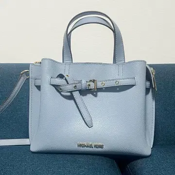 MICHAELKORS 에밀리아 페블 가죽 새첼 스몰