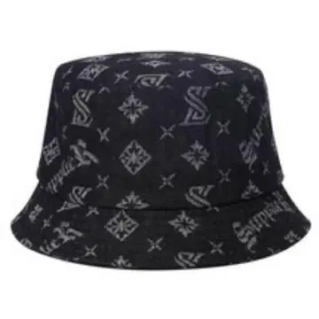 Supplier 버킷햇 다크 그레이 데님 서플라이어