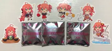 사쿠라 미코 스시로 콜라보 캔 배지 피크 세트 코드 미사용