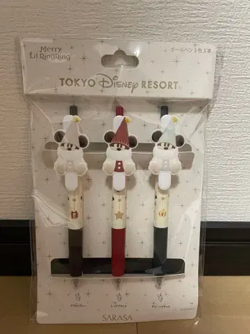 릴린린 볼펜 3세트 디즈니 크리스마스 2025