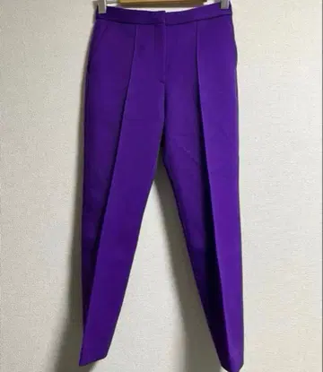 CYCLAS 시클라스 울 트윌 센터 프레스 테이퍼드 슬랙스