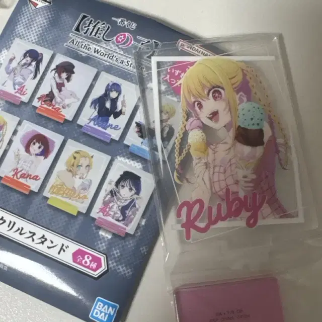 최애의아이 쿠지 호시노 루비 J상 아크릴스탠드