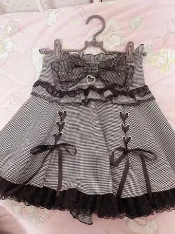 노에미 도리 리본 더블 스핀들 치마바지 A 패턴