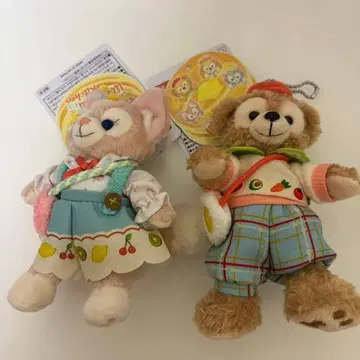 디즈니 리나벨 더피 인형 배지