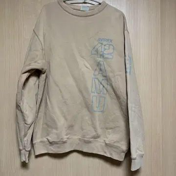 AVIREX USA 베이지 트레이닝복 42 AMU