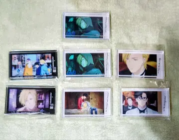 BANANA FISH 아크릴 블록 아쉬 에이지 7점