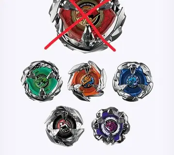 베이블레이드 X 랜덤 부스터 3 세미 컴플리트 베이코드 포함