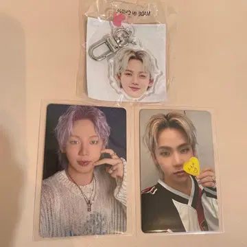 treasure  얼굴 아크릴 키링 트레이딩 카드 투메 카드 럭키 카드