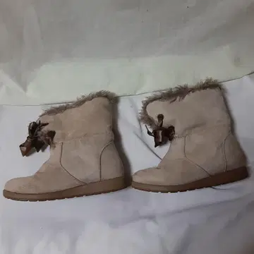 VANS 반스 숏부츠 퍼 부츠 스웨이드 부츠