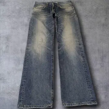 최고의 색빠짐 y2k 귀 히게 edwin 와이드 데님 아카이브