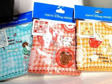 디즈니 파크 후드 미니 타월