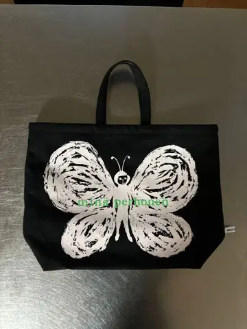 미나 페르호넨 30주년 깃털꽃 UKKA 토트백 블랙