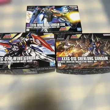 HG 윙 건담 세트