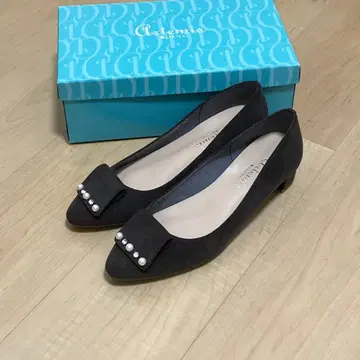 24.5 다이애나 펌프스 로우힐 다크 브라운 차콜