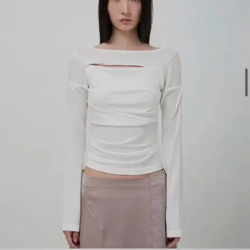 Flareup Long Sleeve Asymmetrical Draped Long Sleeve