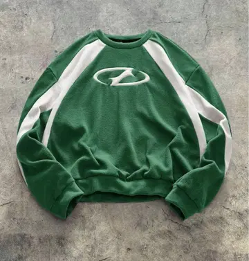 그린 플리스 트레이닝복