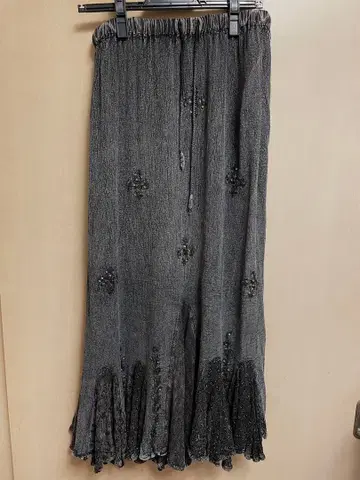 kushi 플레어 롱 스커트