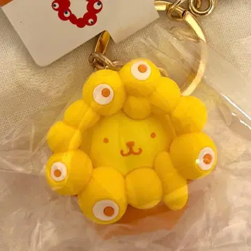 산리오 최애 컬러 미야쿠미야쿠 변신 키링 폼폼푸딩