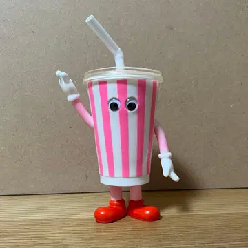 KAIEDA FLAVORS 스트로베리 셰이크 소프트 비닐 피규어