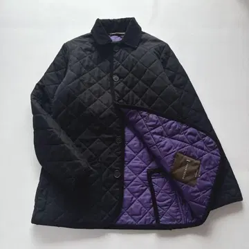 매킨토시 퀼팅 자켓 네이비 36