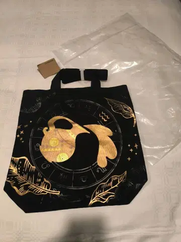 [ 미사용 ] 대만 한정판 별자리 물병자리 스타벅스 토트백