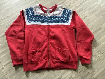 눈꽃 패턴 맨투맨 Cheswick 체스위크 M 캐나다제