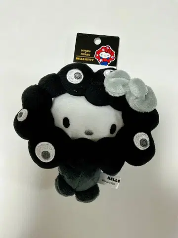 EXPO2025 블랙 미야쿠미야쿠 산리오 키티 카라비너