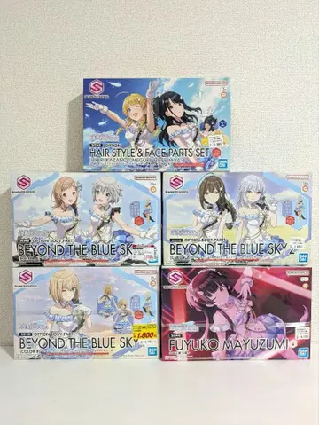 미조립 30MS 아이돌마스터 샤이니 컬러즈 5종 세트 모음