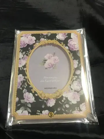 FUKUYA 후쿠야 포토 카드 아크릴 프레임 빈티지 로즈 퍼플
