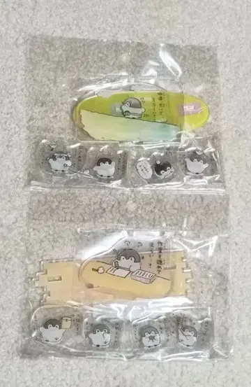 새상품 코우펜짱 레이어 아크릴 스탠드 2개