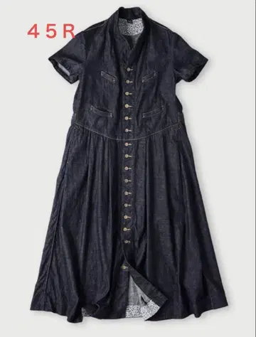 45R 프티 데님 원피스